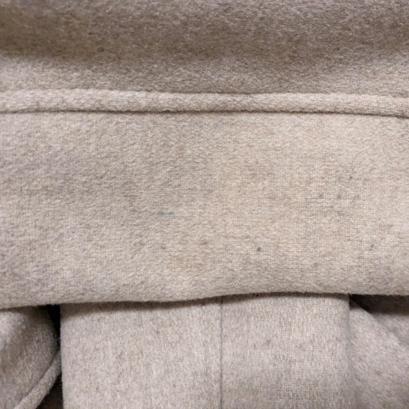 Zara Wool Blend Coat with Faux Fur Hood, Size Small - Picture 15 of 16